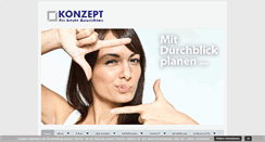 Desktop Screenshot of konzept-metallbau.de